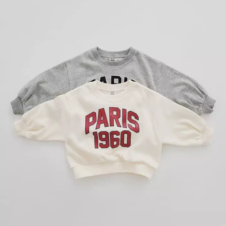 Daily Daily - Korean Children Fashion - #littlefashionista - Parisien Top Bottom Set - 9