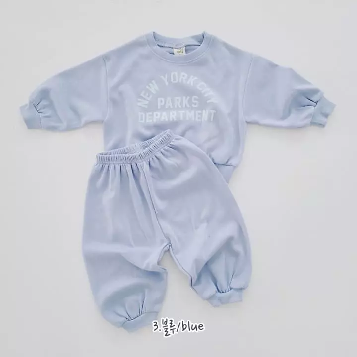 Daily Daily - Korean Children Fashion - #minifashionista - Hey New York Top Bottom Set - 4