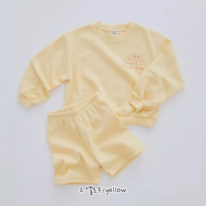 Daily Daily - Korean Children Fashion - #prettylittlegirls - U Like Top Bottom Set - 3