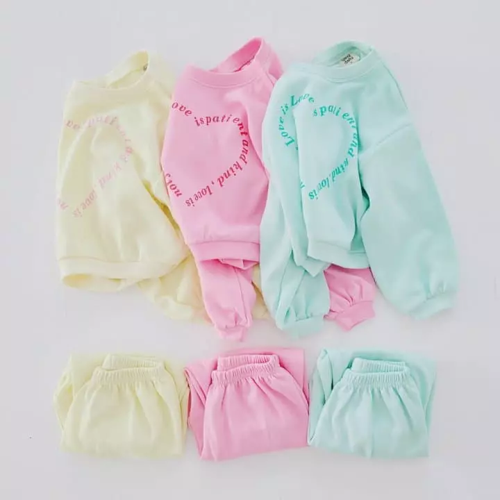 Daily Daily - Korean Children Fashion - #prettylittlegirls - Herat Cong Top Bottom Set - 6