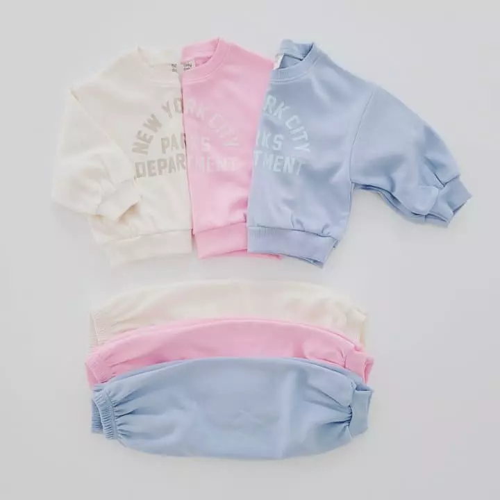 Daily Daily - Korean Children Fashion - #stylishchildhood - Hey New York Top Bottom Set - 7