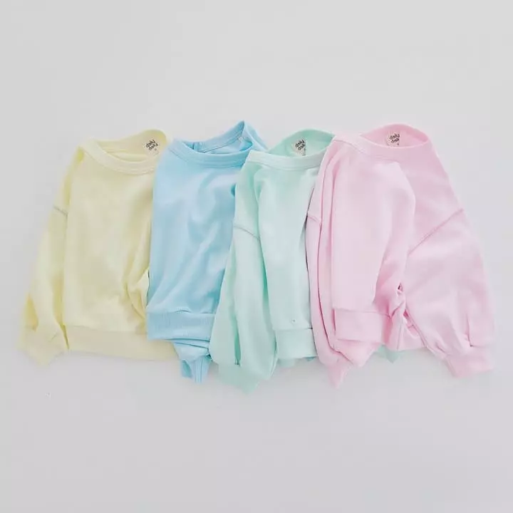 Daily Daily - Korean Children Fashion - #stylishchildhood - My Cotton Candy Top Bottom Set - 11