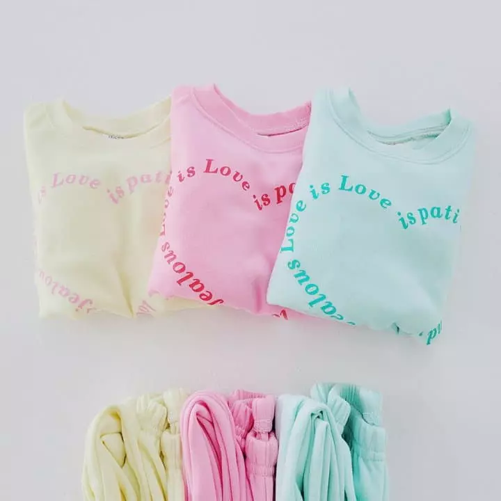 Daily Daily - Korean Children Fashion - #stylishchildhood - Herat Cong Top Bottom Set - 9