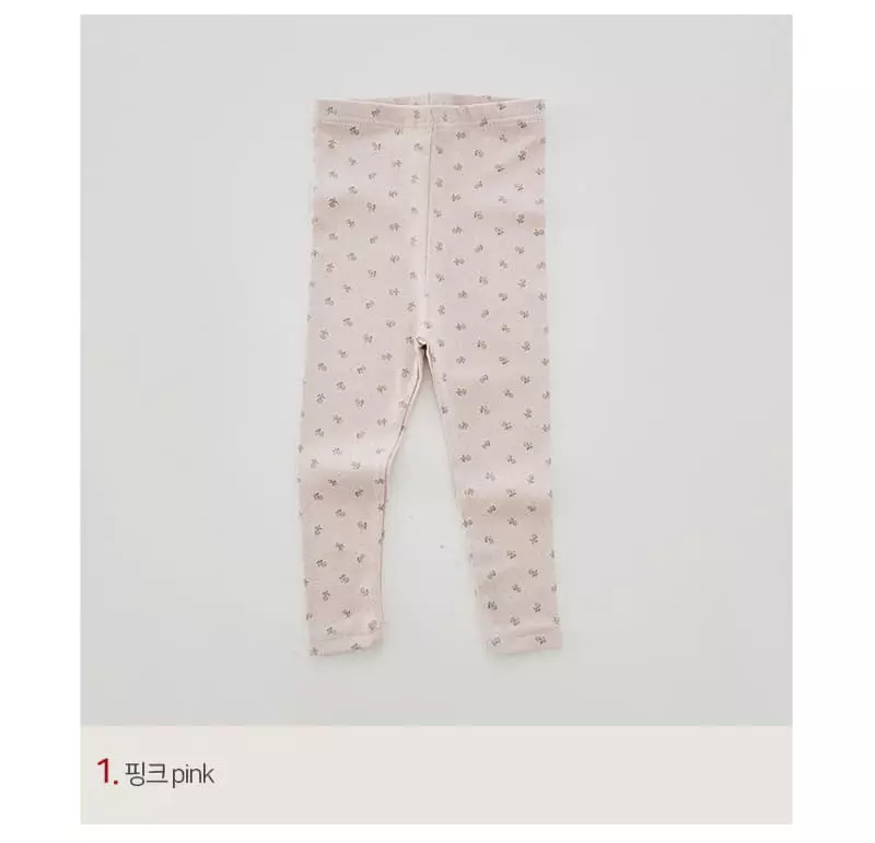 Daily Daily - Korean Children Fashion - #stylishchildhood - Floral Leggings