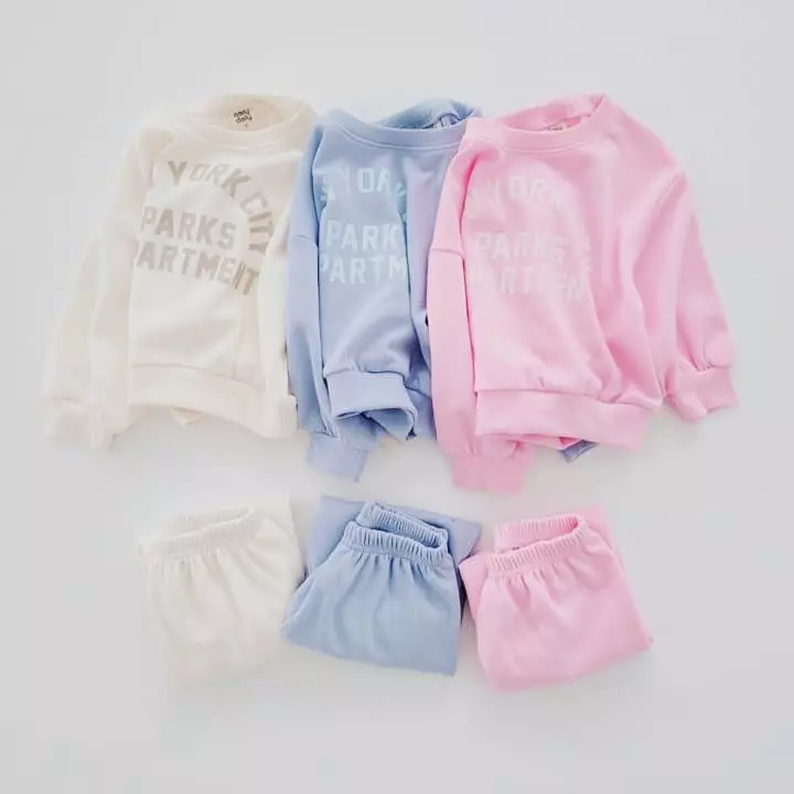Daily Daily - Korean Children Fashion - #todddlerfashion - Hey New York Top Bottom Set - 5