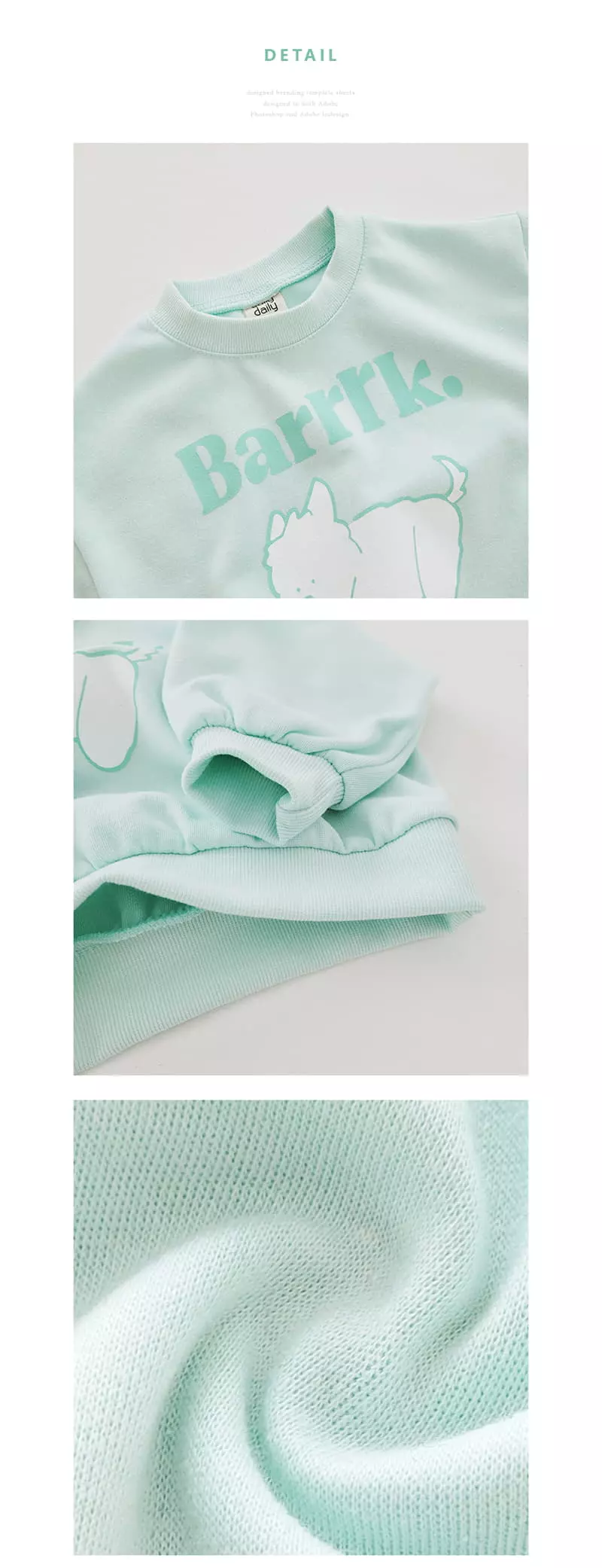 Daily Daily - Korean Children Fashion - #toddlerclothing - Puppy Top Bottom Set - 11
