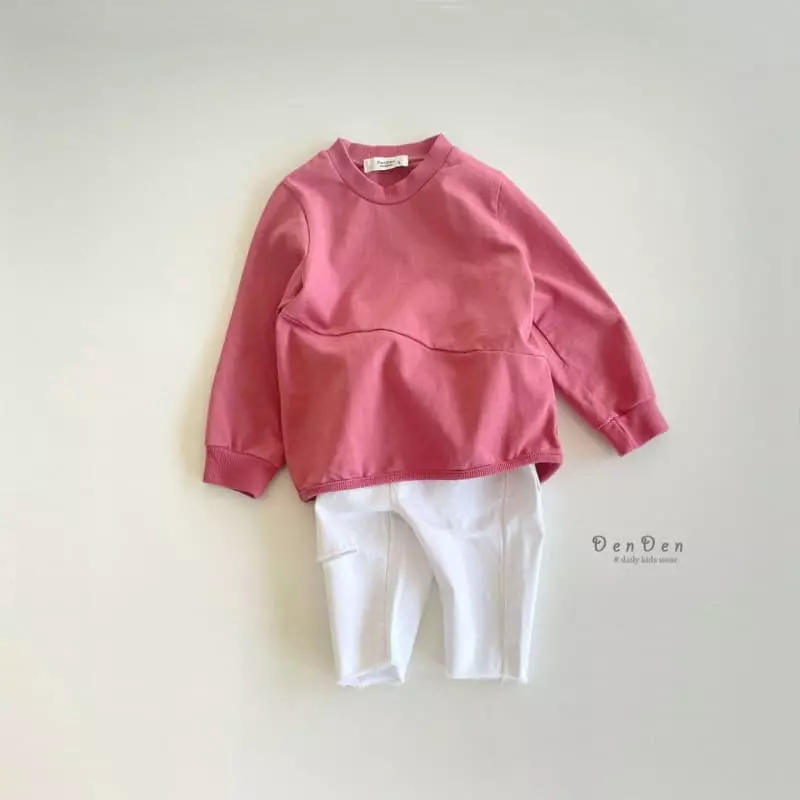 Denden - Korean Children Fashion - #Kfashion4kids - Sasun Piping Long Tee - 7