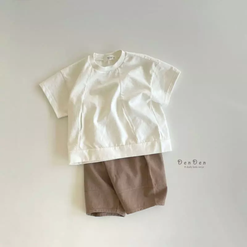 Denden - Korean Children Fashion - #kidsshorts - Canu Pocket Tee - 5