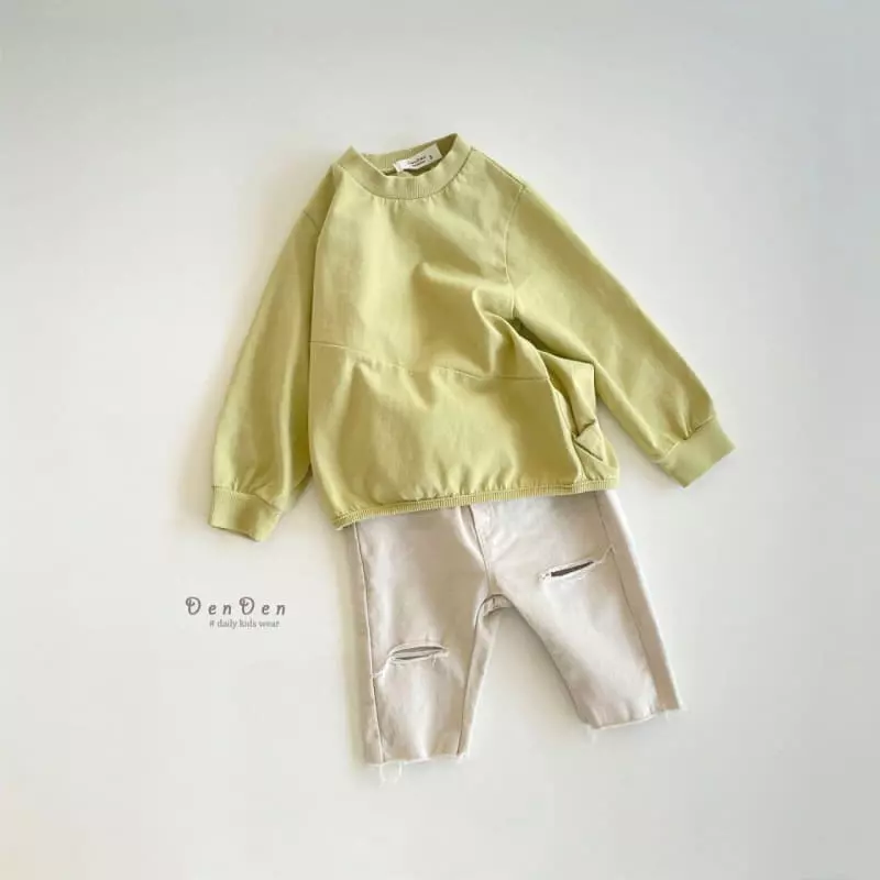 Denden - Korean Children Fashion - #kidzfashiontrend - Sasun Piping Long Tee - 6