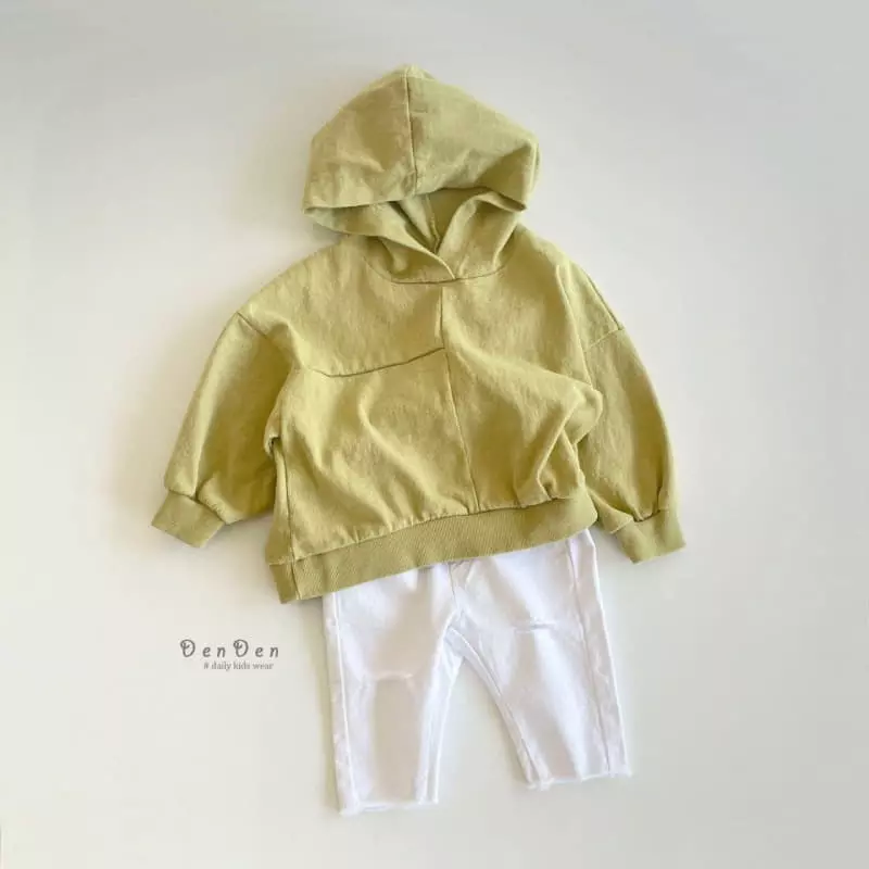 Denden - Korean Children Fashion - #toddlerclothing - Vintage Cutting Pants - 6