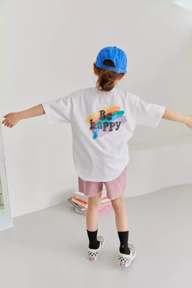 Dore Dore - Korean Children Fashion - #Kfashion4kids - Be Happy Tee - 7