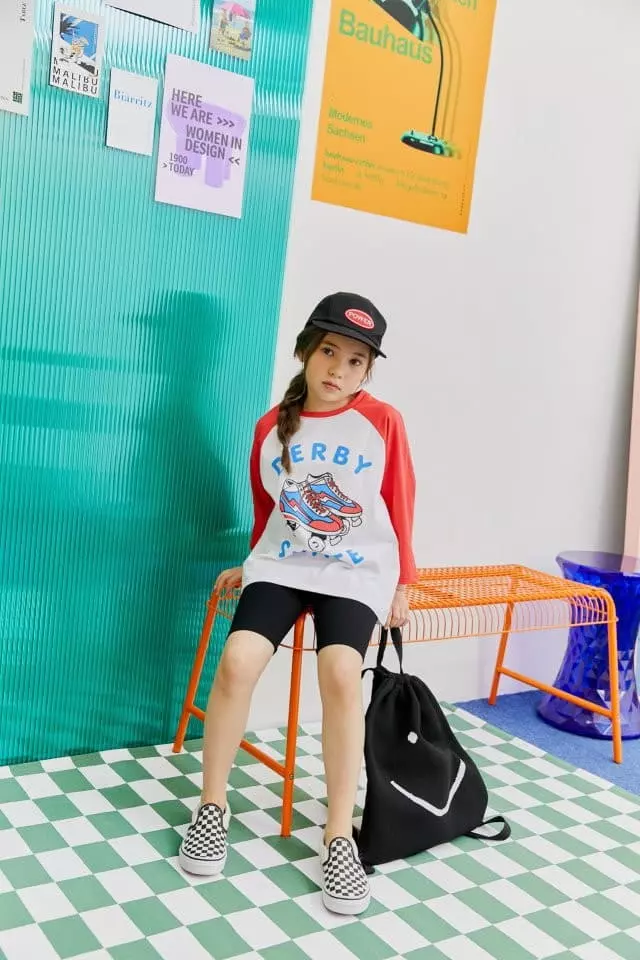 Dore Dore - Korean Children Fashion - #childrensboutique - Skete Raglan Tee - 6