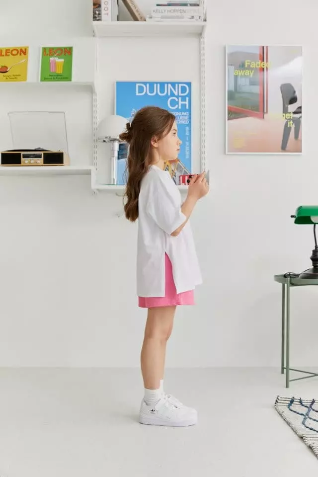 Dore Dore - Korean Children Fashion - #designkidswear - Basic Slit Tee