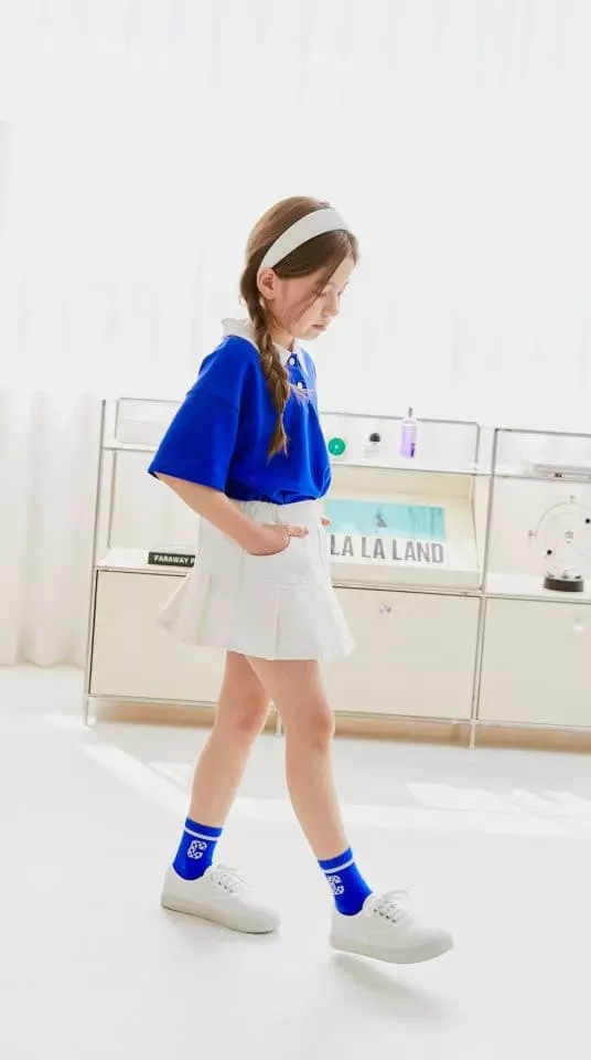Dore Dore - Korean Children Fashion - #fashionkids - R Embrodiery Tee - 7