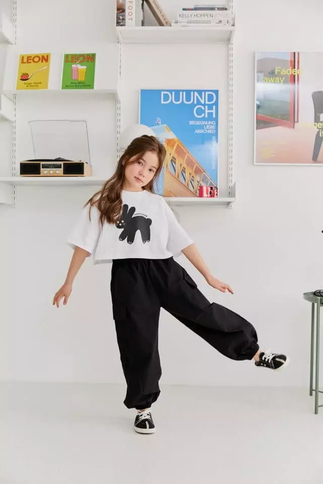 Dore Dore - Korean Children Fashion - #kidzfashiontrend - Rabbit Crop Tee - 5