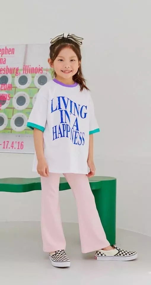 Dore Dore - Korean Children Fashion - #kidsstore - Happy Color Tee - 4