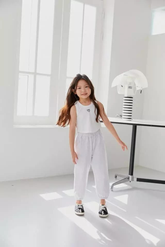 Dore Dore - Korean Children Fashion - #minifashionista - Heart Crop Tee - 9