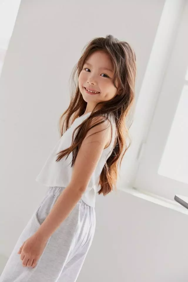 Dore Dore - Korean Children Fashion - #prettylittlegirls - Heart Crop Tee - 10