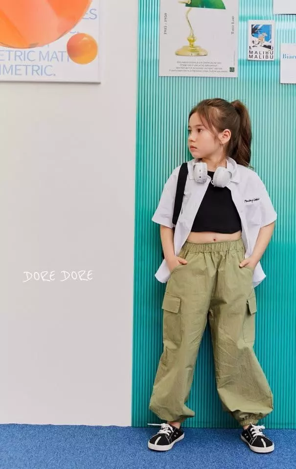 Dore Dore - Korean Children Fashion - #stylishchildhood - Embroidery Shirt