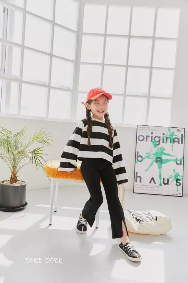 Dore Dore - Korean Children Fashion - #toddlerclothing - Slit Jeggings