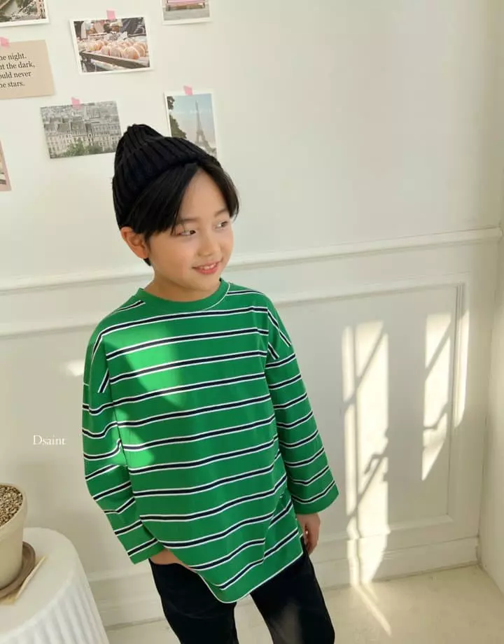 Dsaint - Korean Children Fashion - #Kfashion4kids - Multi Tee - 6