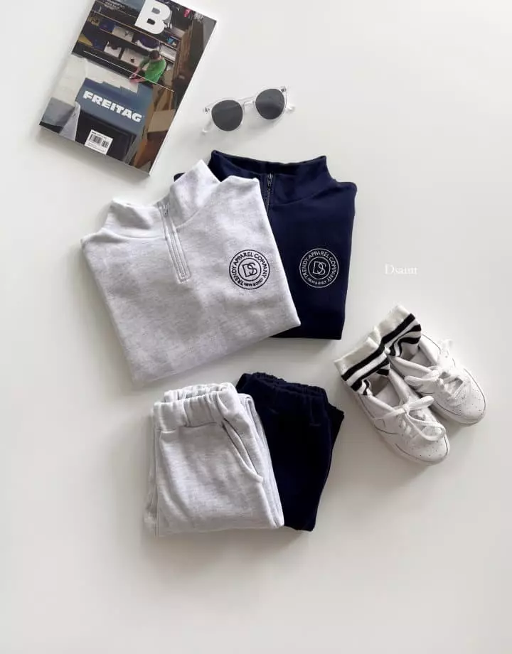 Dsaint - Korean Children Fashion - #Kfashion4kids - DS Anorak Top Bottom Set - 11