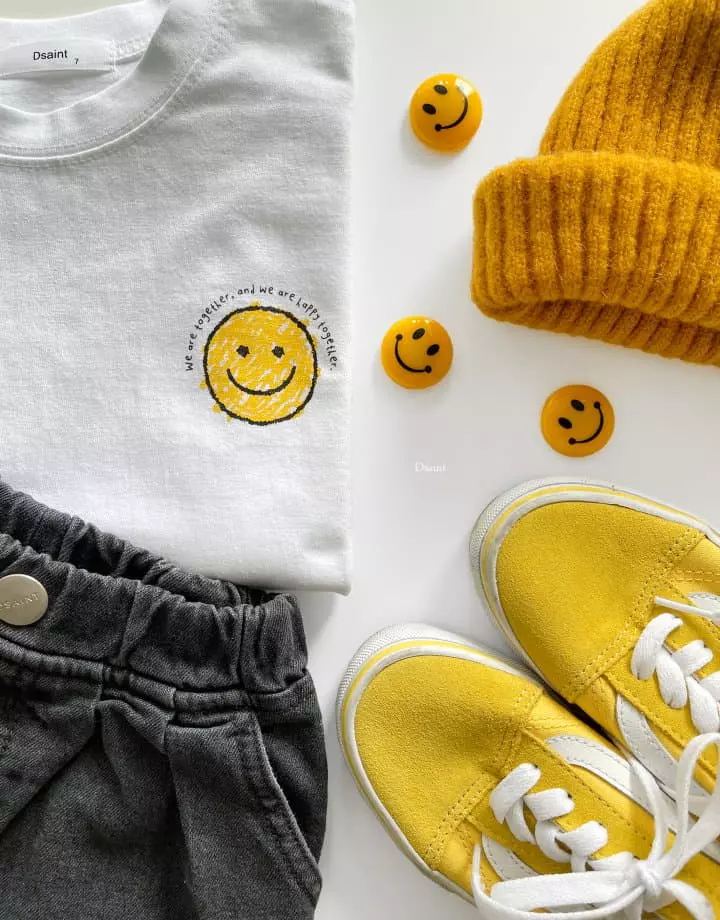 Dsaint - Korean Children Fashion - #childofig - Together Smile Tee