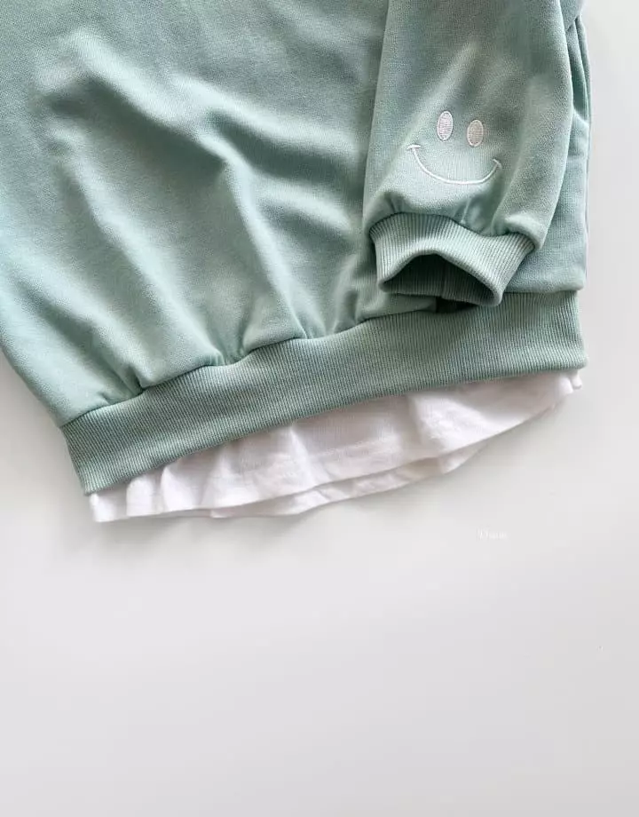 Dsaint - Korean Children Fashion - #childofig - Smile Layered Top Bottom Set - 6