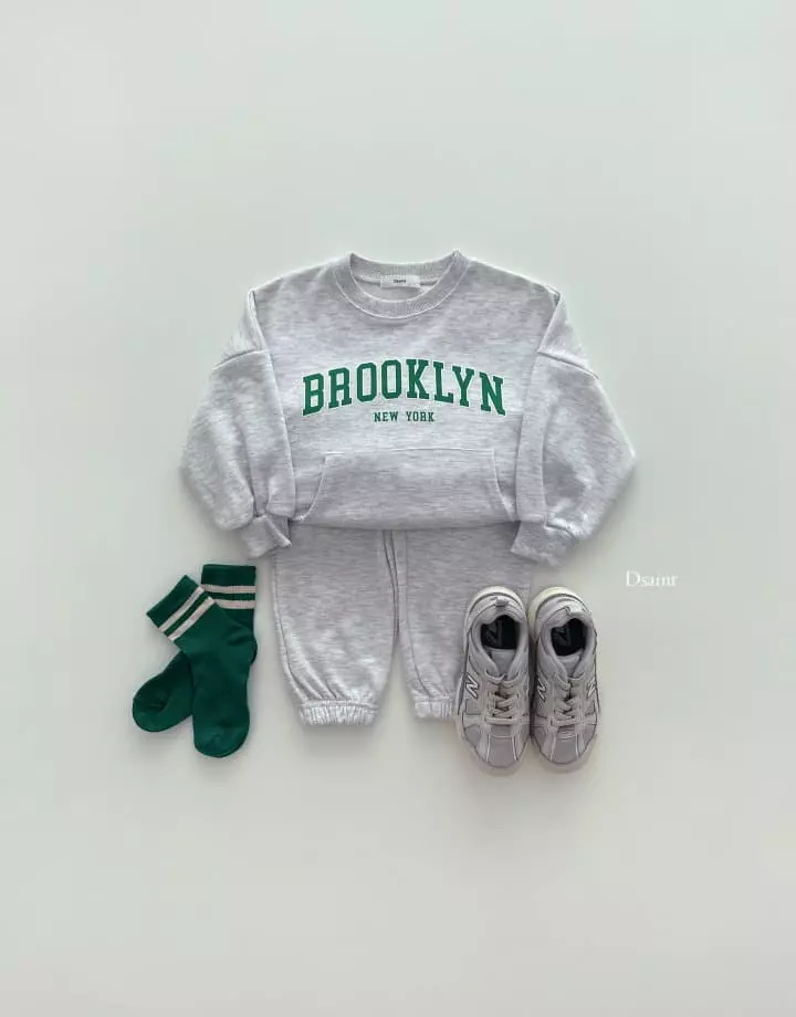 Dsaint - Korean Children Fashion - #prettylittlegirls - Brook Jogger Top Bottom Set - 4