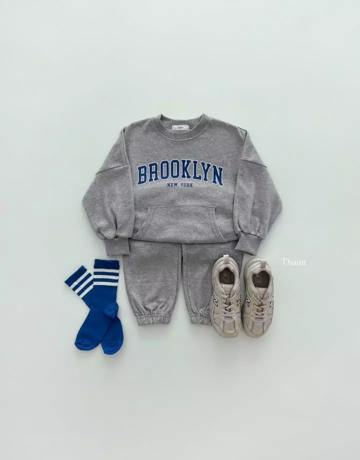 Dsaint - Korean Children Fashion - #childofig - Brook Jogger Top Bottom Set - 5