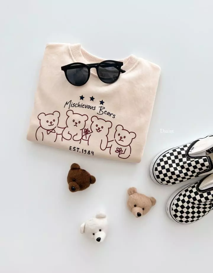 Dsaint - Korean Children Fashion - #childofig - 1984 Bear Sweatshirt - 8