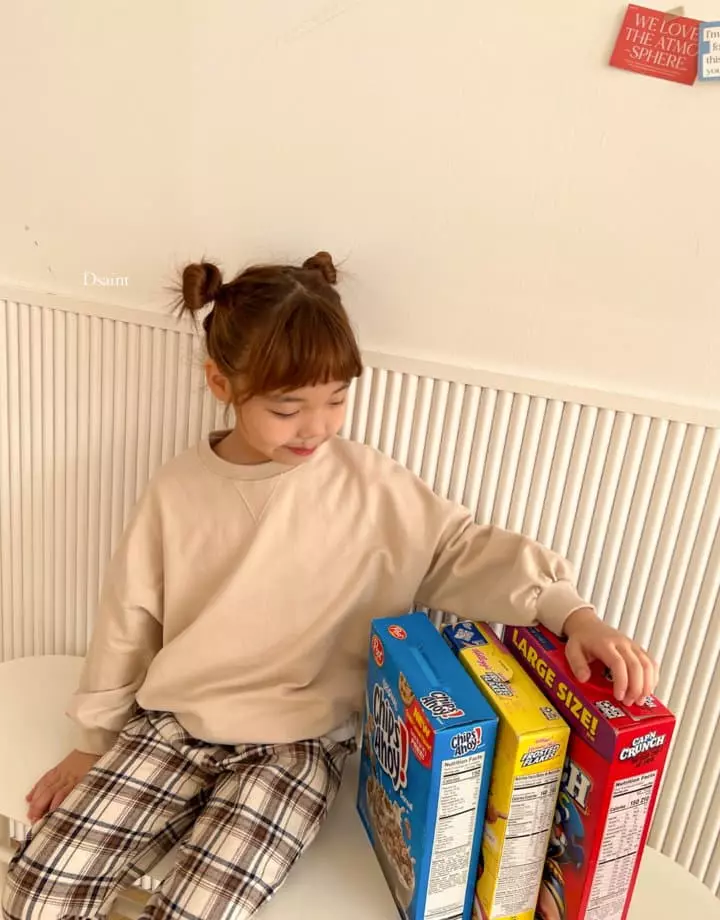 Dsaint - Korean Children Fashion - #childofig - Best Check Pants - 2