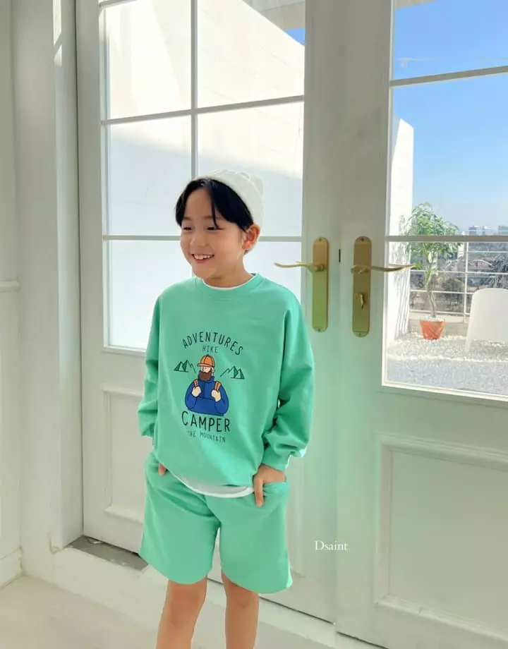 Dsaint - Korean Children Fashion - #prettylittlegirls - Tulbo Shorts Top Bottom Set - 4