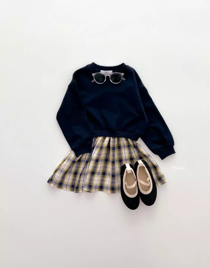 Dsaint - Korean Children Fashion - #childrensboutique - Our 2 Check One-piece - 9