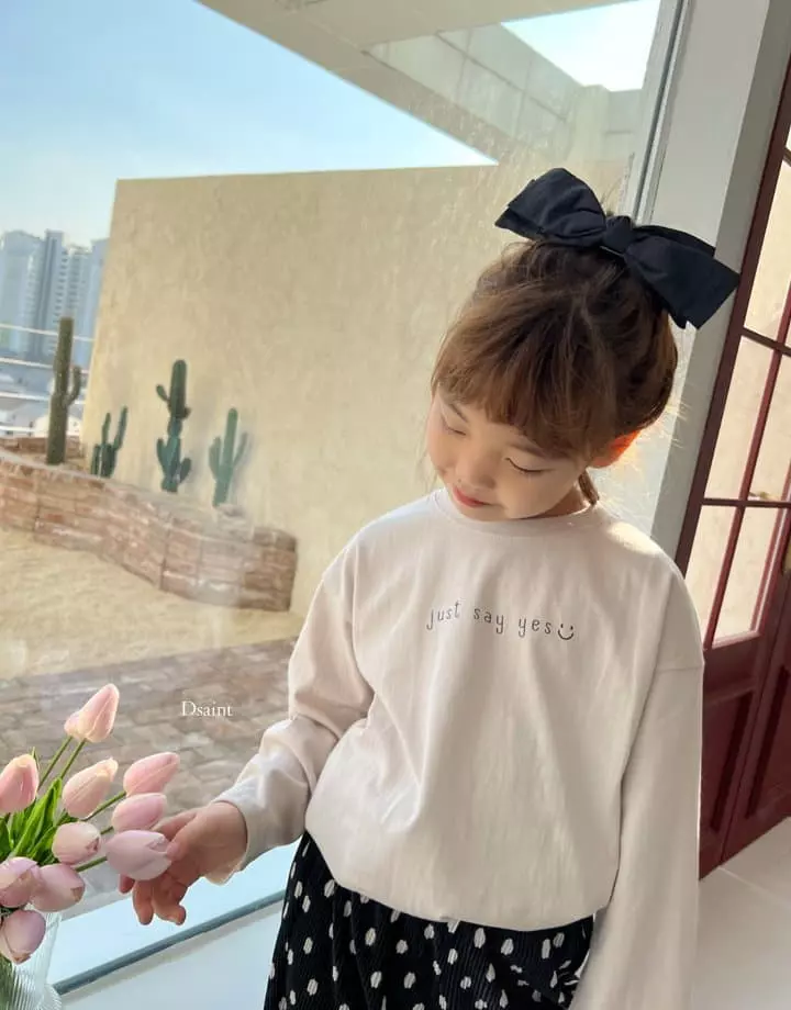 Dsaint - Korean Children Fashion - #designkidswear - Yes Smile Tee