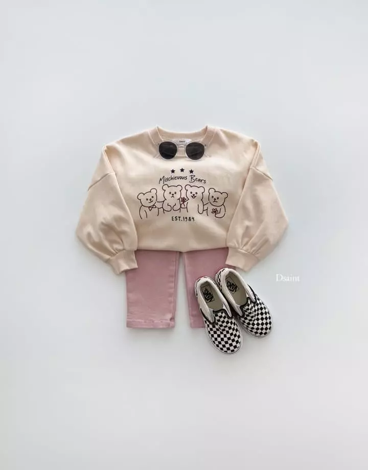 Dsaint - Korean Children Fashion - #designkidswear - 1984 Bear Sweatshirt - 10
