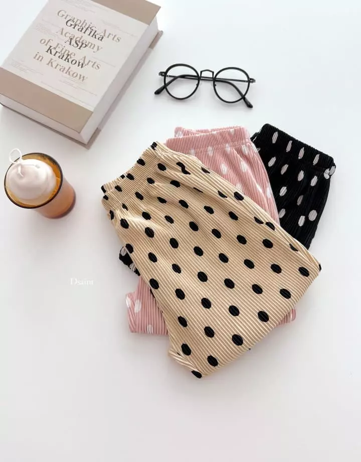 Dsaint - Korean Children Fashion - #designkidswear - Ddeng Ggang Wrinkle Pants - 12