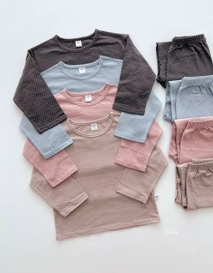 Dsaint - Korean Children Fashion - #fashionkids - Dot Dot Dot Easywear - 8