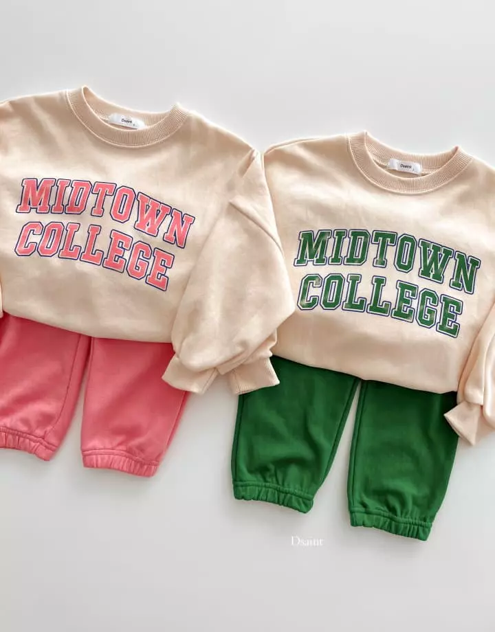Dsaint - Korean Children Fashion - #kidsshorts - Mid Town Jogger Top Bottom Set - 5