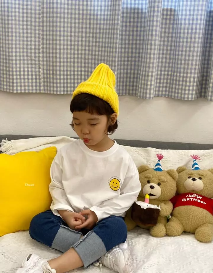 Dsaint - Korean Children Fashion - #kidsstore - Together Smile Tee - 7