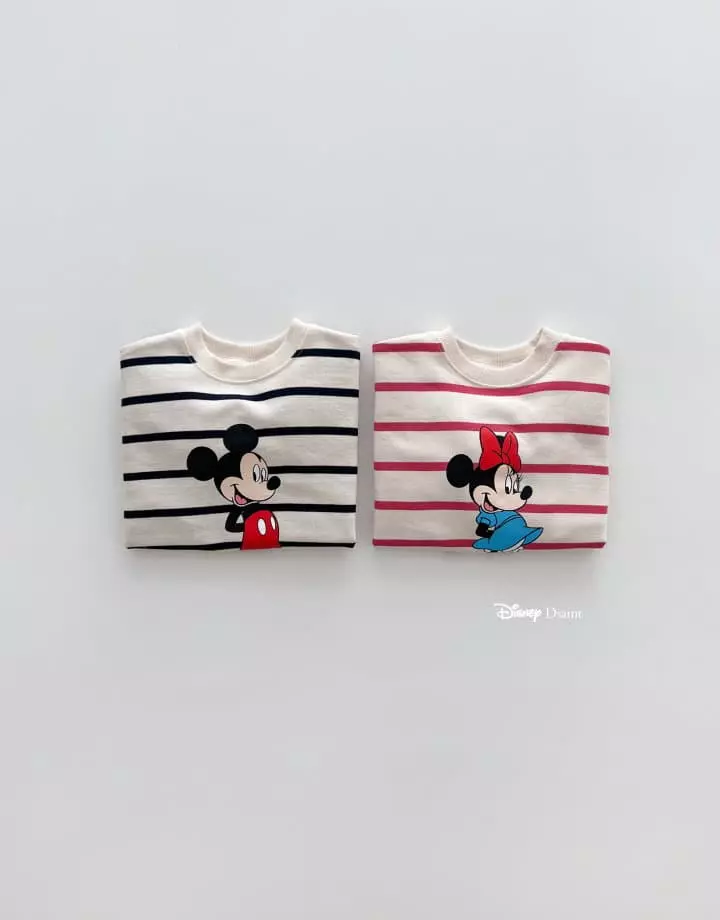 Dsaint - Korean Children Fashion - #kidsstore - D Line Stripes Sweatshirt - 2