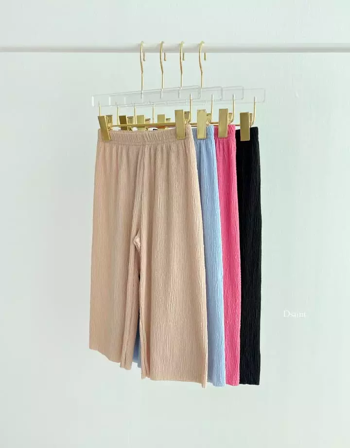 Dsaint - Korean Children Fashion - #kidsstore - Pretty Pleats Pants