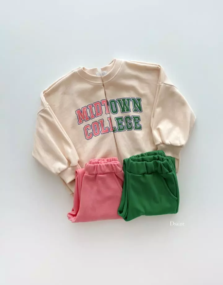Dsaint - Korean Children Fashion - #kidsstore - Mid Town Jogger Top Bottom Set - 6