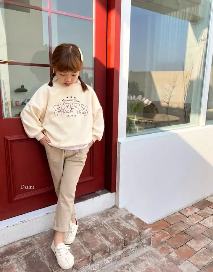 Dsaint - Korean Children Fashion - #littlefashionista - 1984 Bear Sweatshirt - 3
