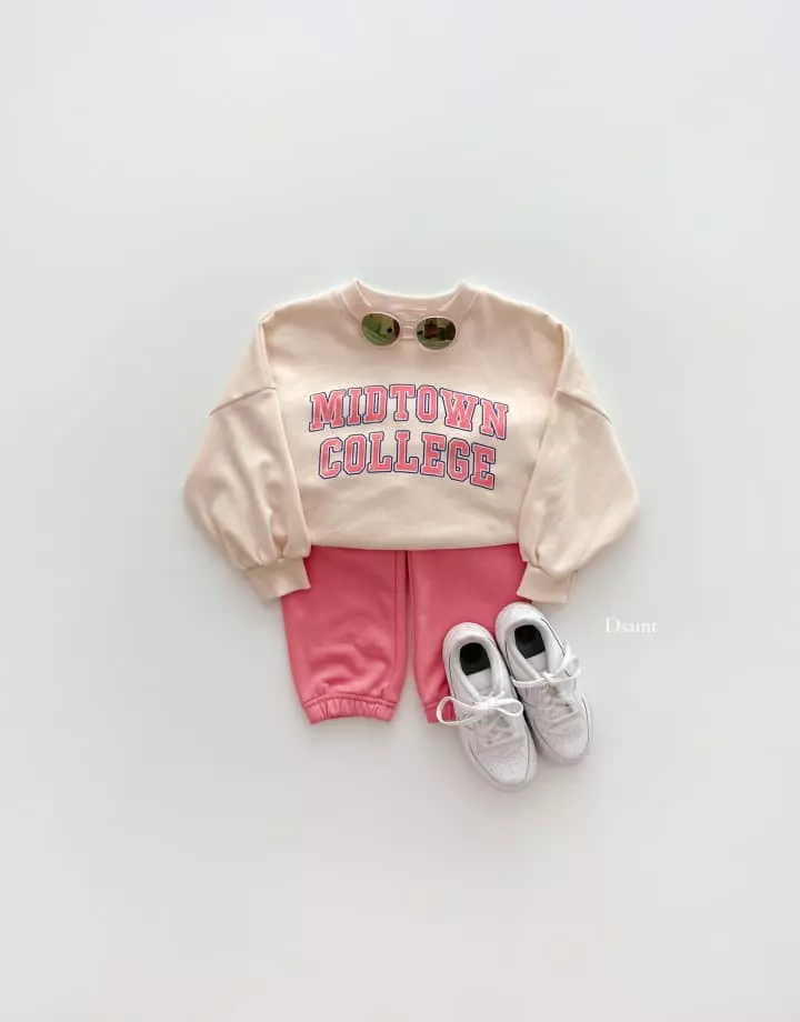 Dsaint - Korean Children Fashion - #littlefashionista - Mid Town Jogger Top Bottom Set - 9