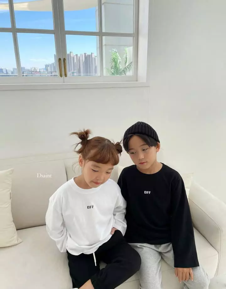 Dsaint - Korean Children Fashion - #magicofchildhood - Off Tee - 7