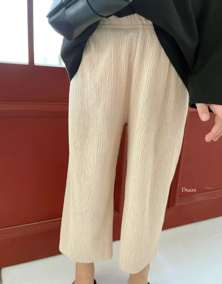 Dsaint - Korean Children Fashion - #magicofchildhood - Pretty Pleats Pants - 5
