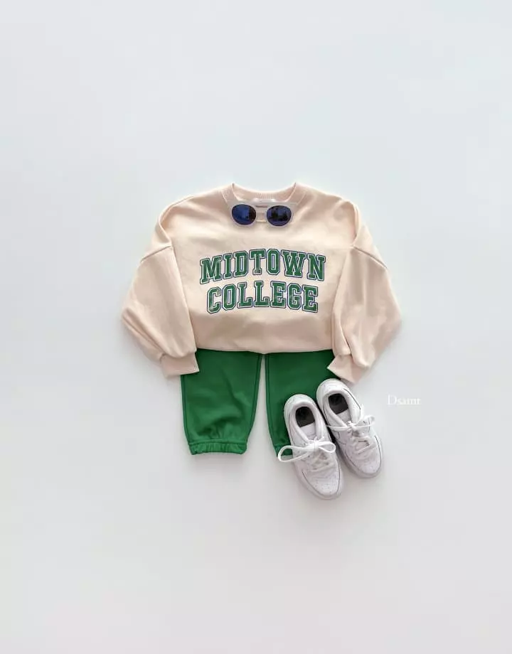 Dsaint - Korean Children Fashion - #magicofchildhood - Mid Town Jogger Top Bottom Set - 10