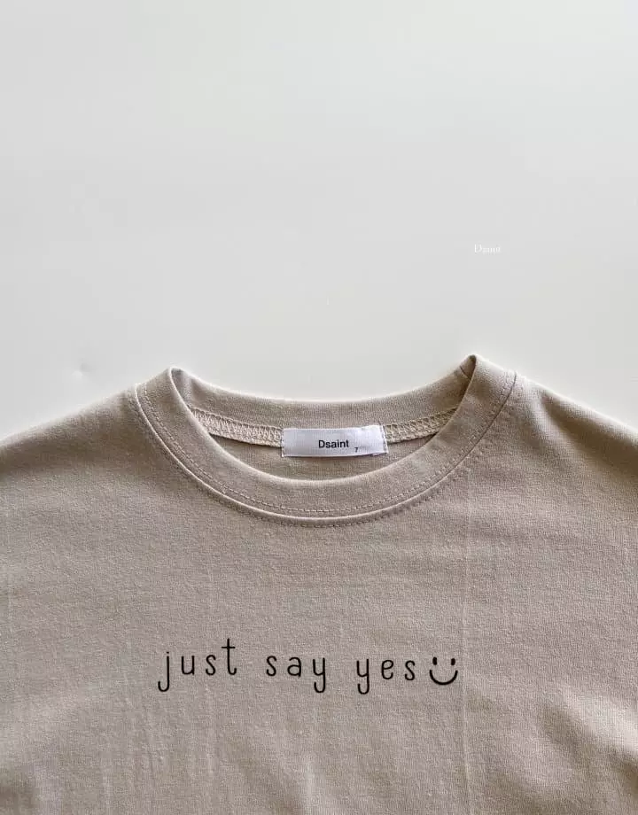 Dsaint - Korean Children Fashion - #minifashionista - Yes Smile Tee - 10