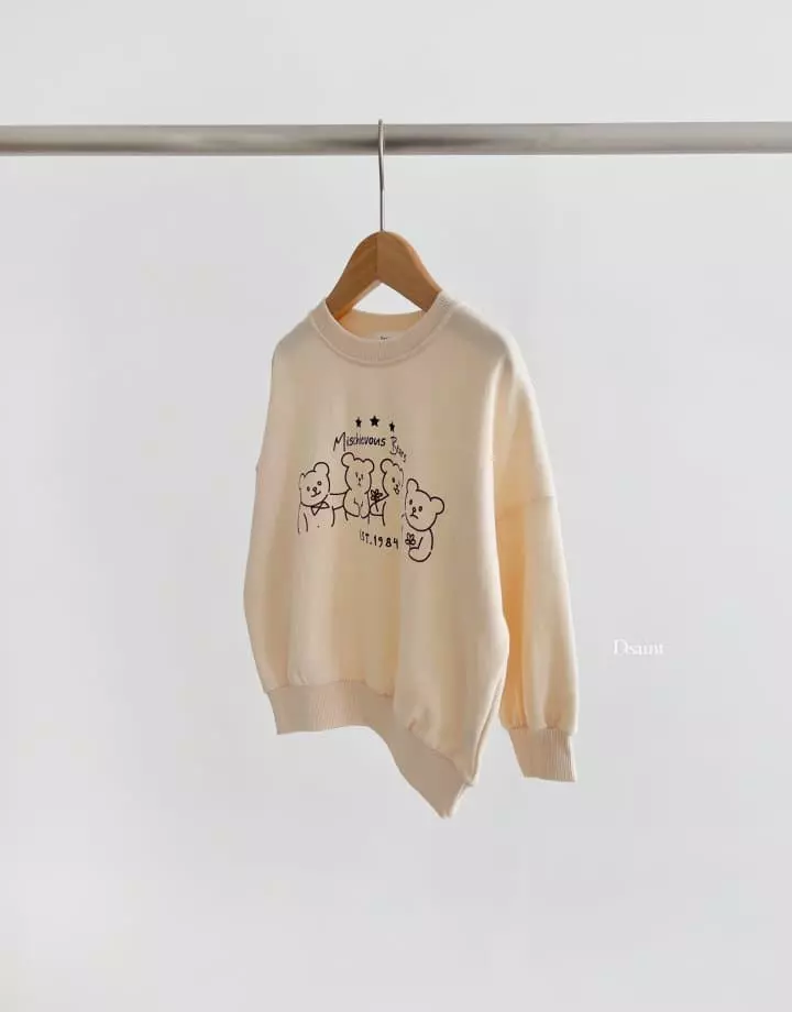 Dsaint - Korean Children Fashion - #minifashionista - 1984 Bear Sweatshirt - 5